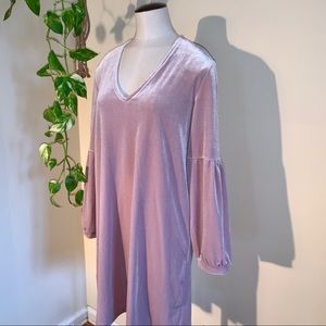 ♡Madewell Velvet Balloon-Sleeve Dress ♡